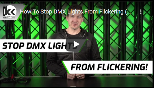 Stop DMX Flickering Video