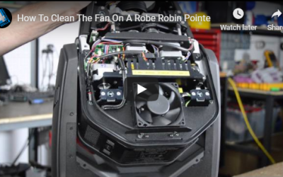 Robe Robin Point Clean the Fan